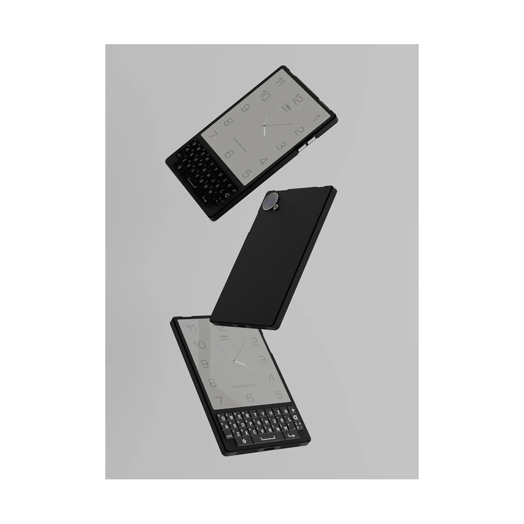 E-ink phone detail